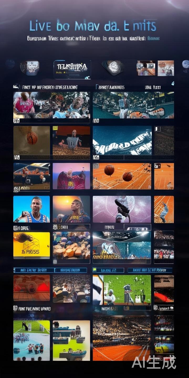 完善的赛事覆盖范围：无论是欧洲五大联赛、NBA、还